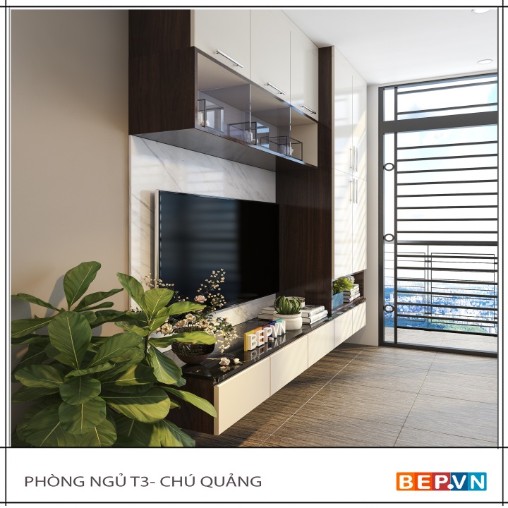 Kệ tivi Acrylic trong thiết kế nội thất