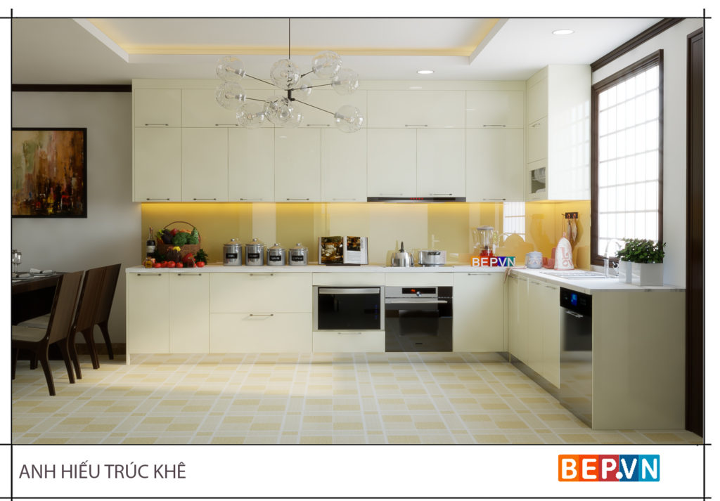 Phong cách thiết kế tủ bếp hiện đại