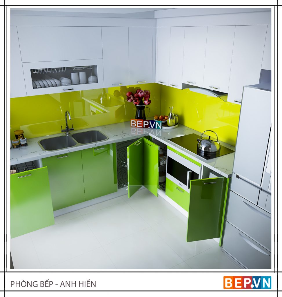 Không chỉ tiện lợi, giá góc tủ lạnh còn mang đến giá trị thẩm mỹ, giúp căn bếp trở nên đẹp hiện đại.