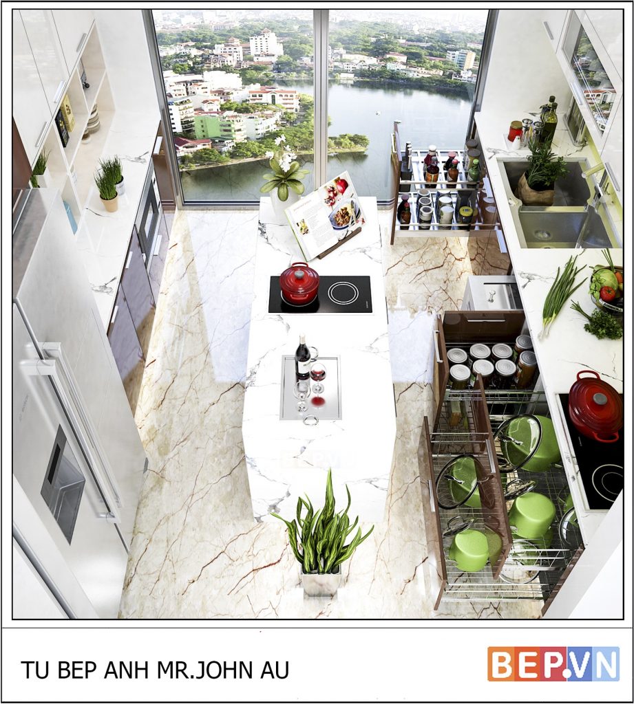 Vật trang trí hợp phong thủy cho nhà bếp