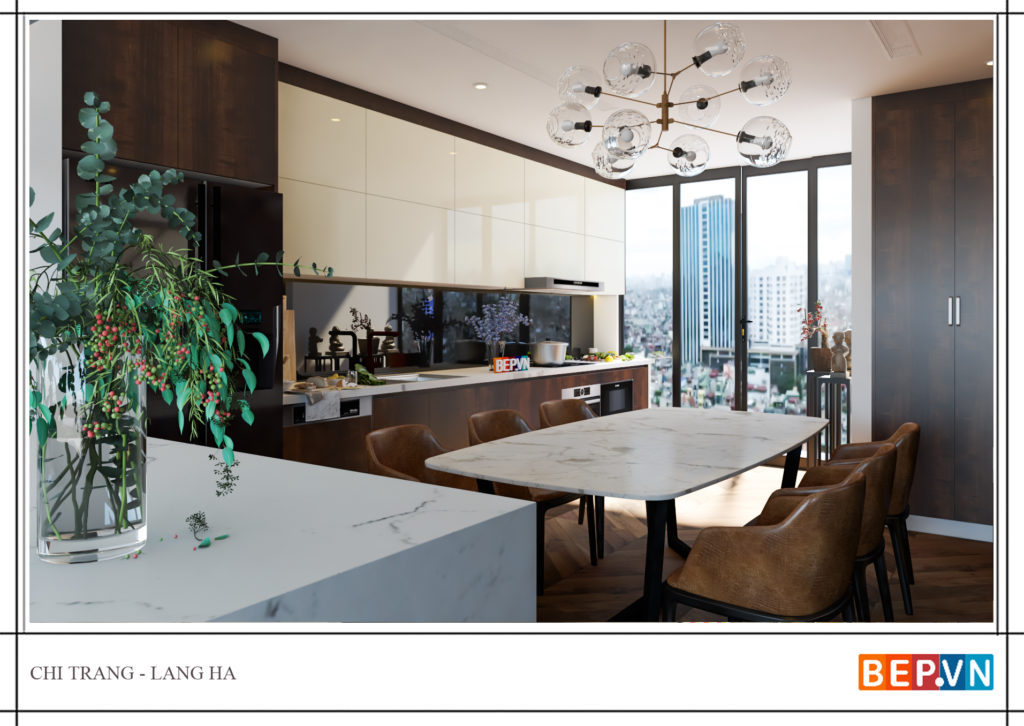 Lựa chọn kết hợp Laminate kết hợp Acrylic