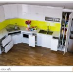 Mẫu tủ bếp Acrylic đẹp và sang trọng theo xu hướng nhà bếp 2018