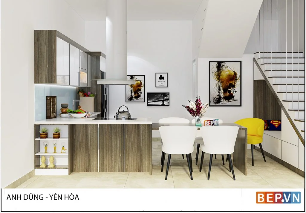 50+ Mẫu bếp đẹp cho nhà nhỏ