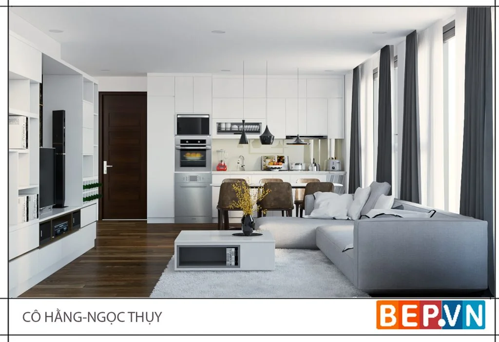 50+ Mẫu bếp đẹp cho nhà nhỏ