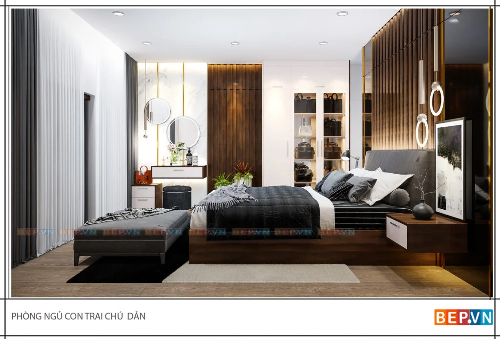 tư vấn thiết kế nội thất chung cư phòng ngủ