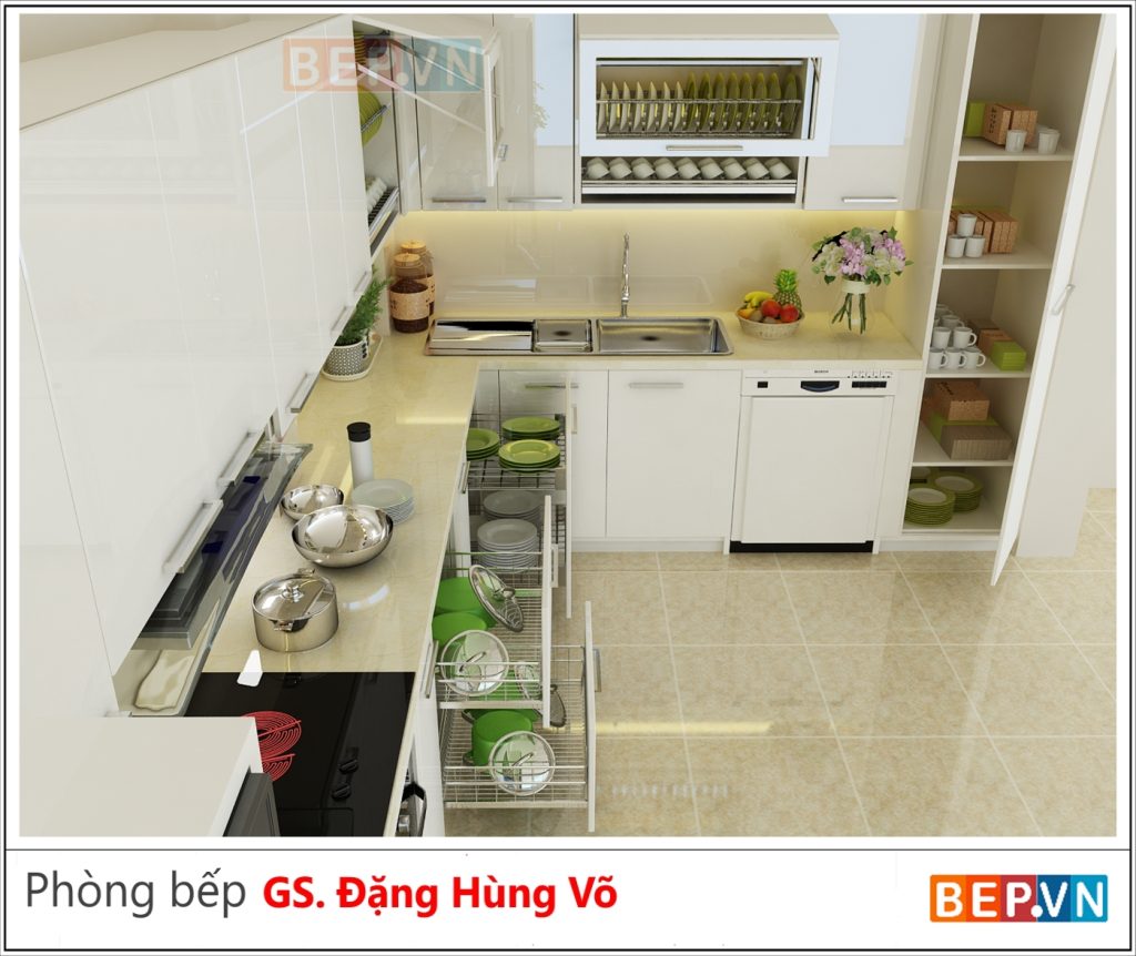 Phong bep Chu Vo view3 | Bep.vn