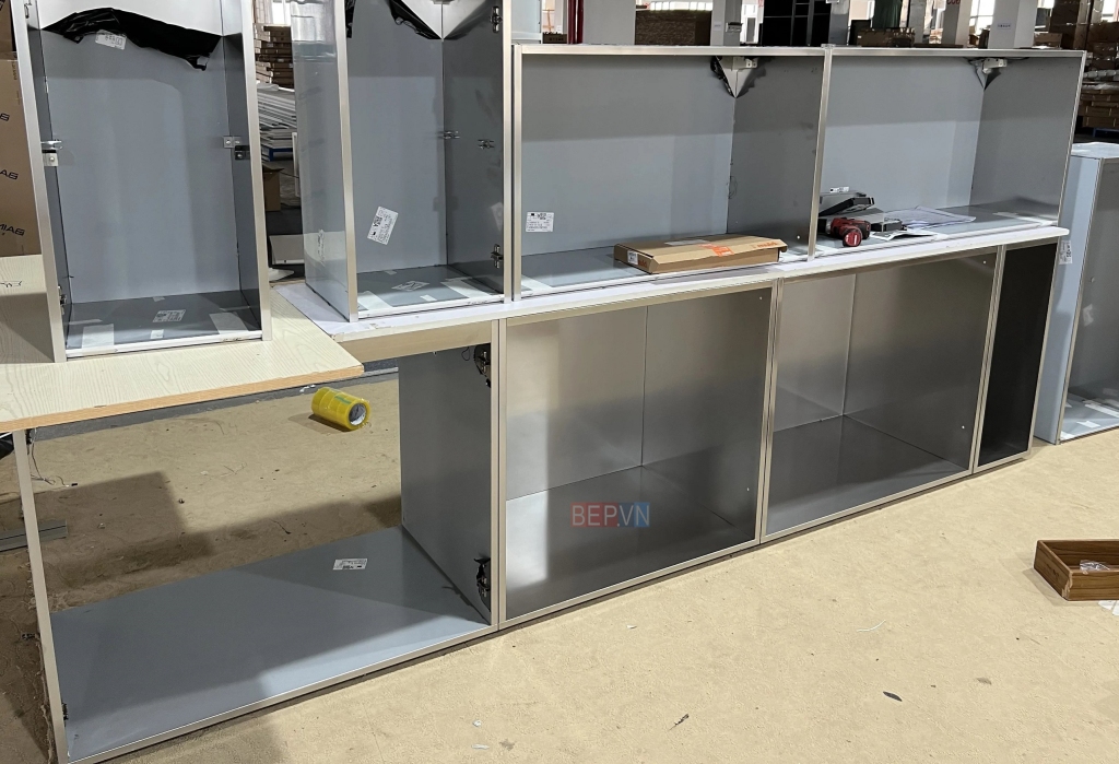 khung thùng tủ bếp inox 304 nhập khẩu cao cấp