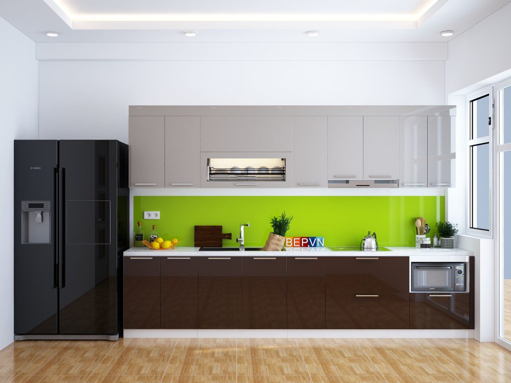 4 thiết kế tủ bếp chữ i thú vị, độc đáo