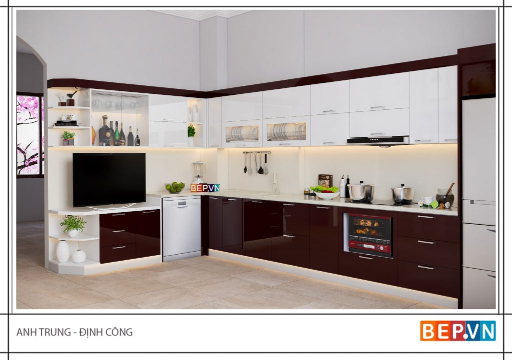 10+ mẫu tủ bếp đẹp đầy cảm hứng khiến bạn thích thú