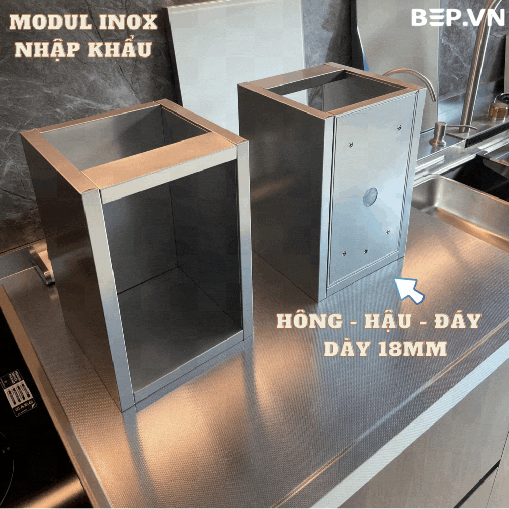 thùng tủ hệ module cao cấp, không mối hàn