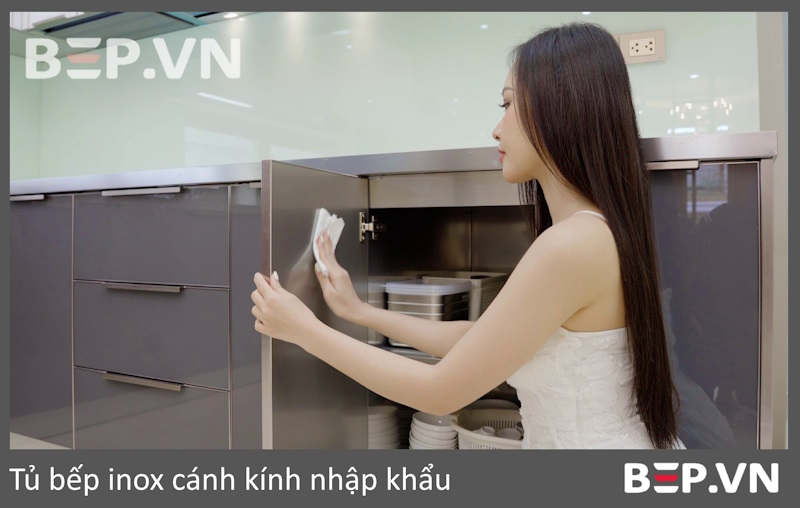 Cánh kính inox 3 lớp