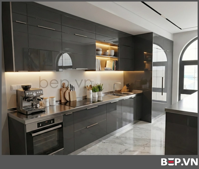 Tủ bếp chị Huệ Hải Phòng