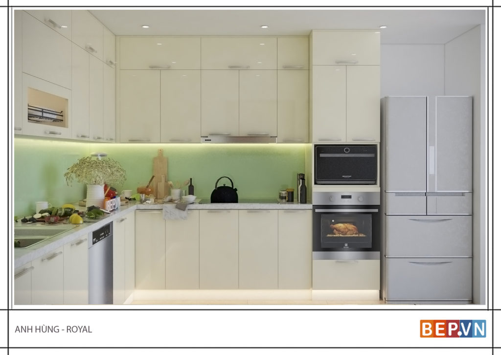 Thiết kế tủ bếp an toàn Thiết kế tủ bếp an toàn