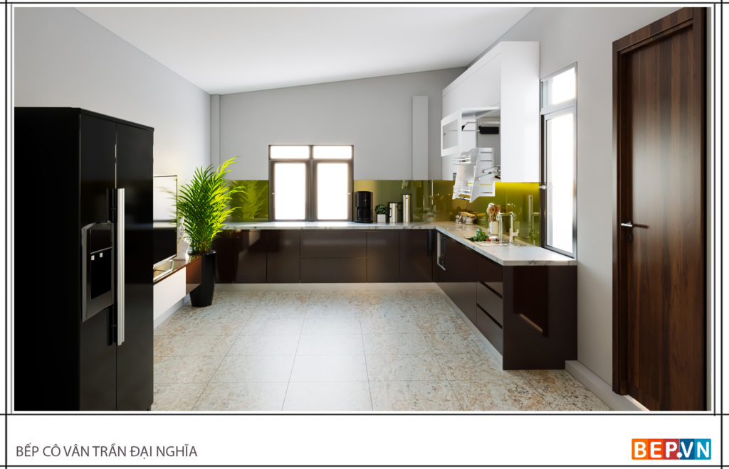 Mẫu thiết kế tủ bếp chữ l được yêu thích năm 2019 13