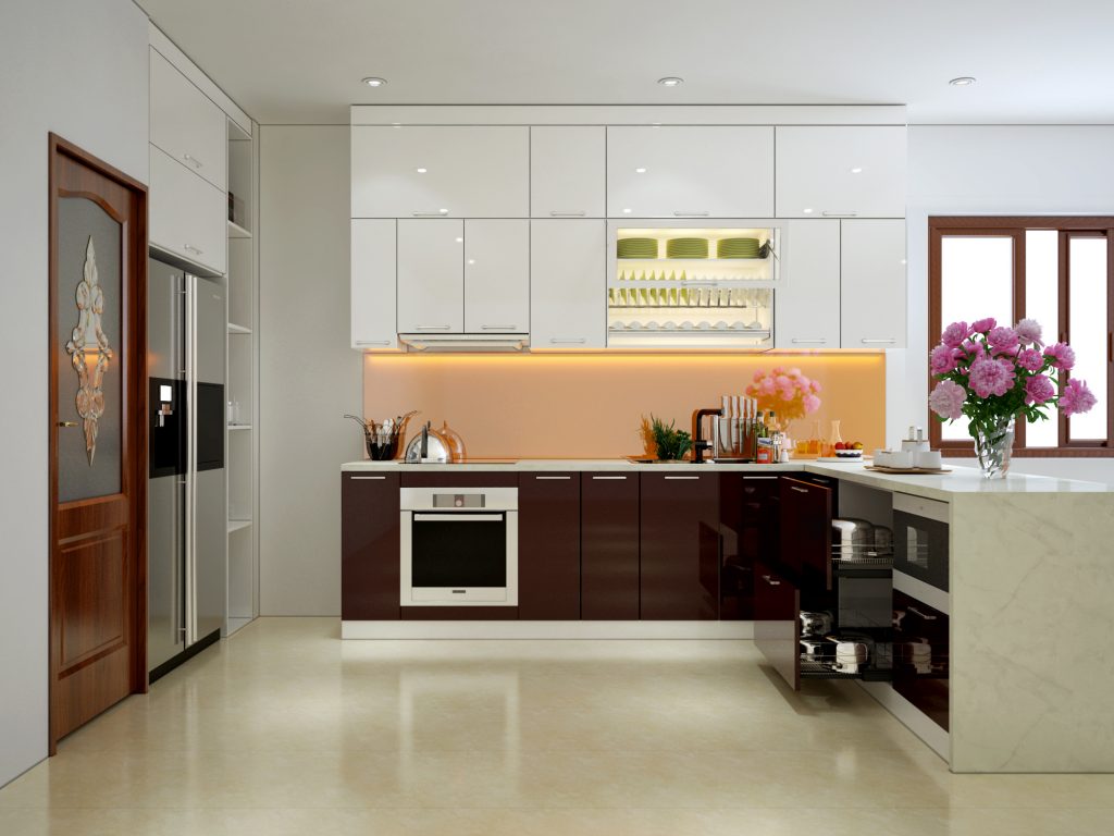 Thiết kế tủ bếp chữ L khiến bạn không thể bỏ lỡ Thiết kế tủ bếp chữ L khiến bạn không thể bỏ lỡ