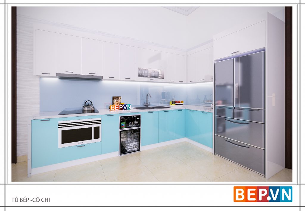 Thiết kế tủ bếp chữ L khiến bạn không thể bỏ lỡ Thiết kế tủ bếp chữ L khiến bạn không thể bỏ lỡ