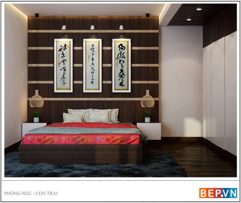 Phòng ngủ- thiết kế nội thất cô phượng nguyễn chánh Phòng ngủ - thiết kế nội thất cô phượng nguyễn chánh