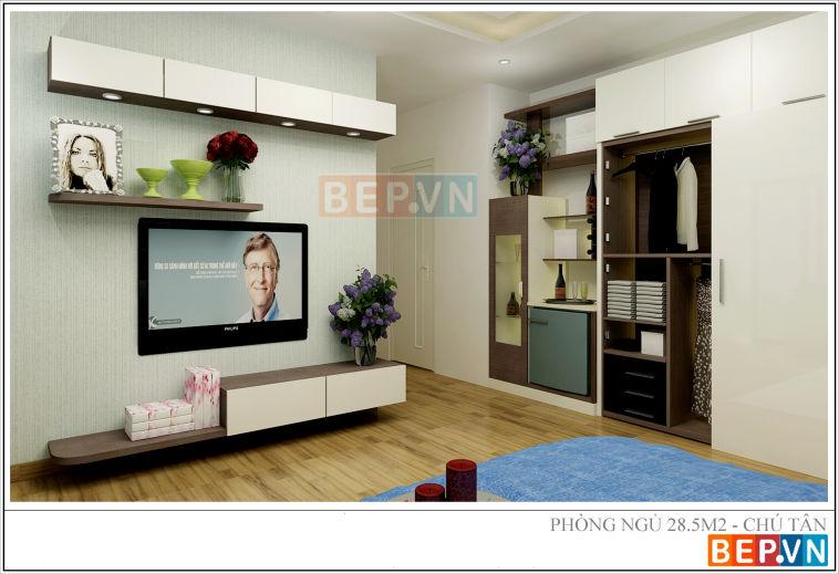 Thiết kế phòng ngủ nhà chú Tân - vĩnh yên Thiết kế phòng ngủ nhà chú Tân - vĩnh yên