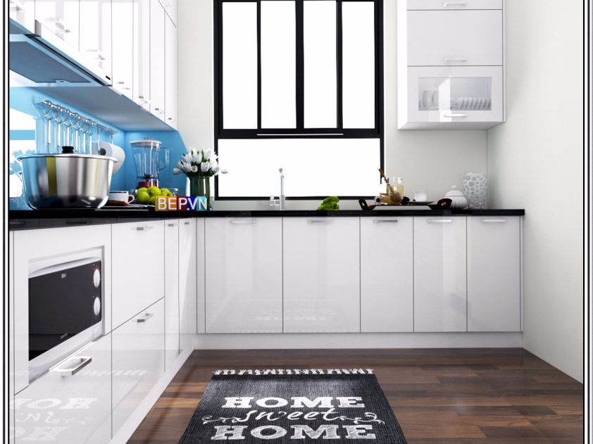 Tủ bếp Acrylic nhà chú Bình - Hoàng Đạo Thúy