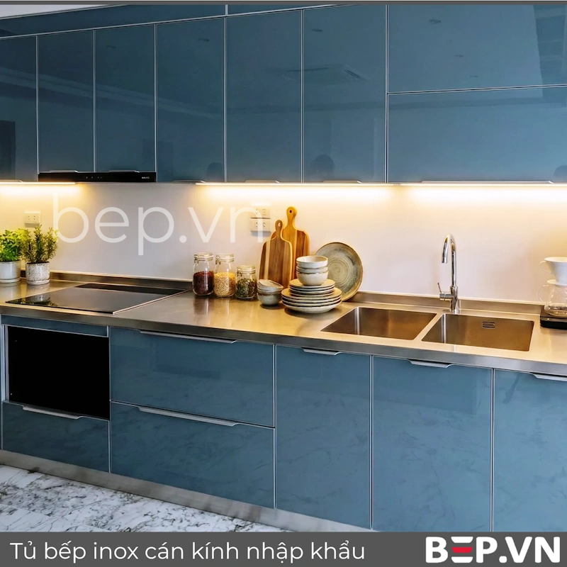 Tủ bếp nhà chị Điệp Tây Hồ