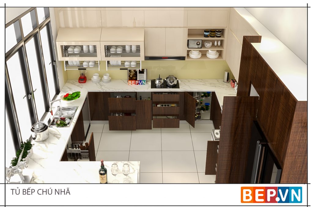 Giá tủ bếp gỗ công nghiệp bạn nên biết