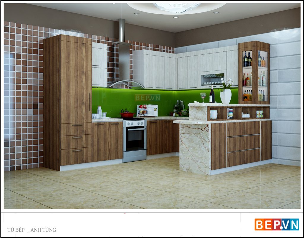 Giá tủ bếp gỗ công nghiệp bạn nên biết