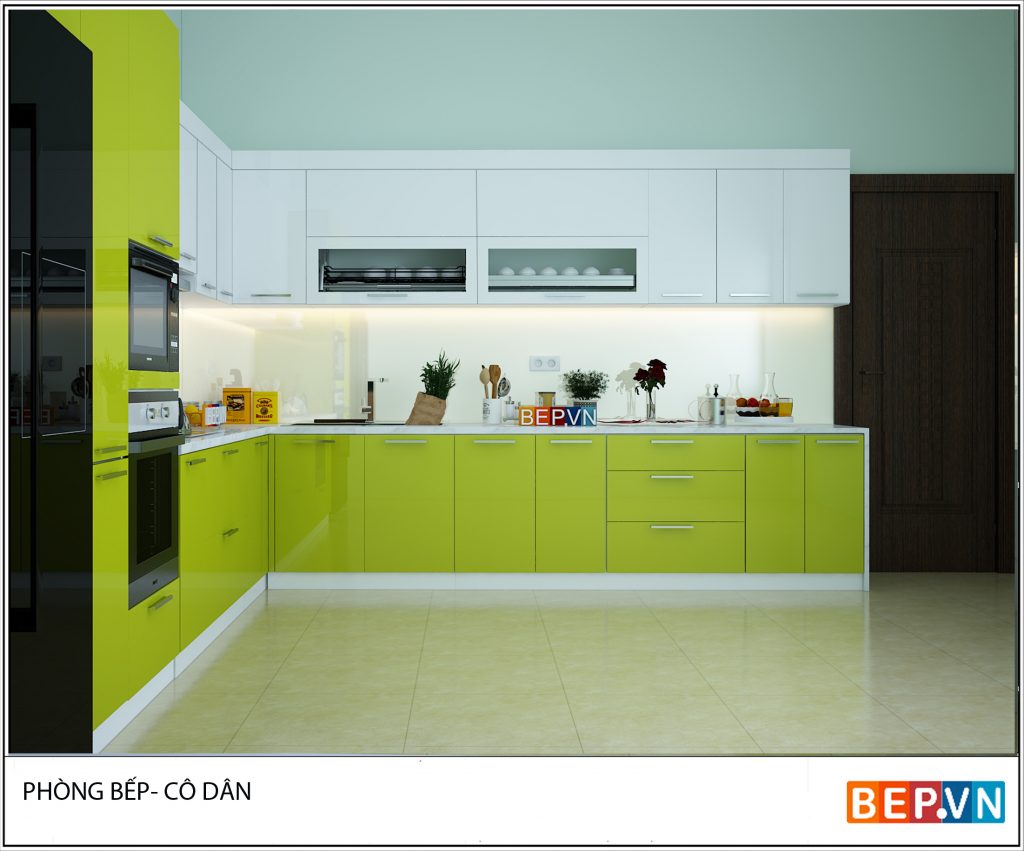 Mách bạn chọn tủ bếp chung cư đẹp mãn nhãn