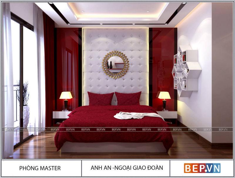 Thiết kế nội thất hiện đại nhà anh An 