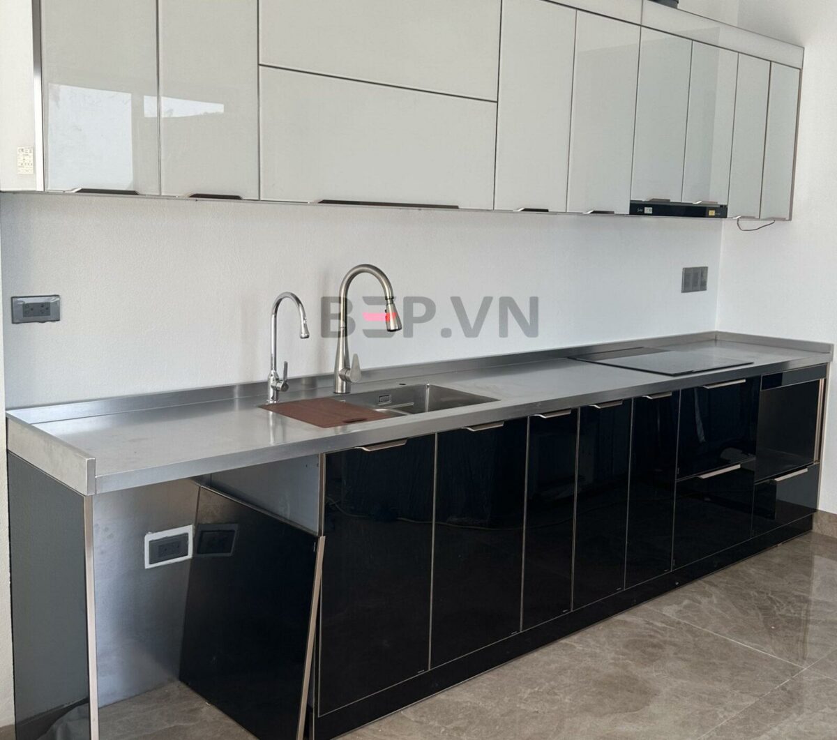 Mặt bàn bếp inox chú Cường - Sơn La - Hình ảnh 2