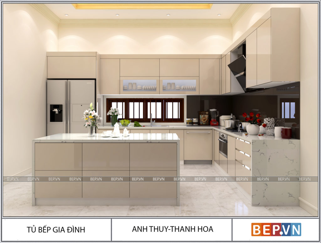 Xu hướng thiết kế nội thất tủ bếp hot nhất hiện nay