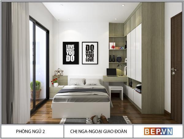 Thiết kế phòng ngủ hiện đại nhà chị Nga - Ngoại giao đoàn Thiết kế phòng ngủ hiện đại nhà chị Nga - Ngoại giao đoàn