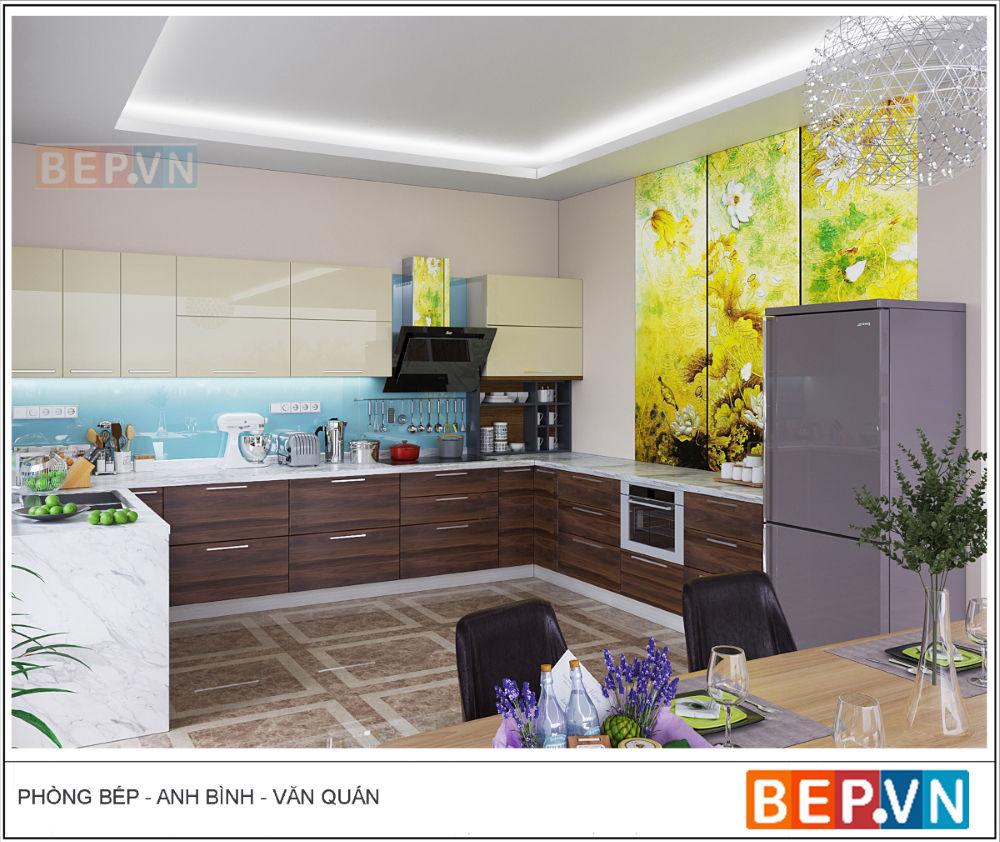 Nhà bếp anh Bình