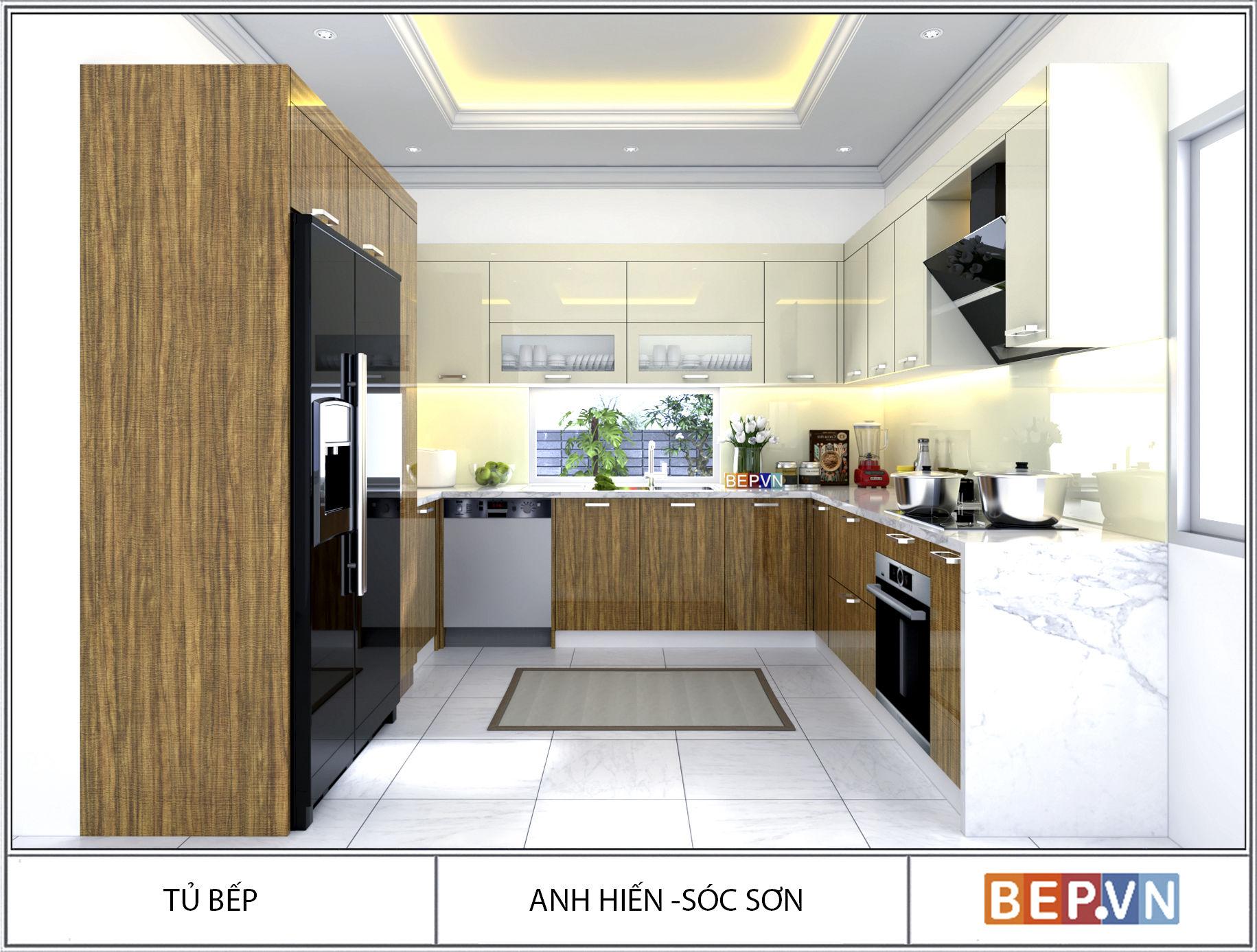 Nhà bếp anh Hiền