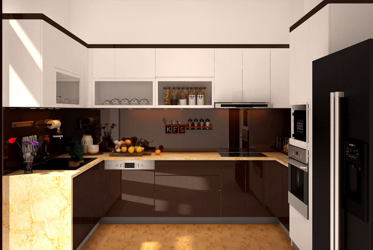 Nhà bếp chị Hiên