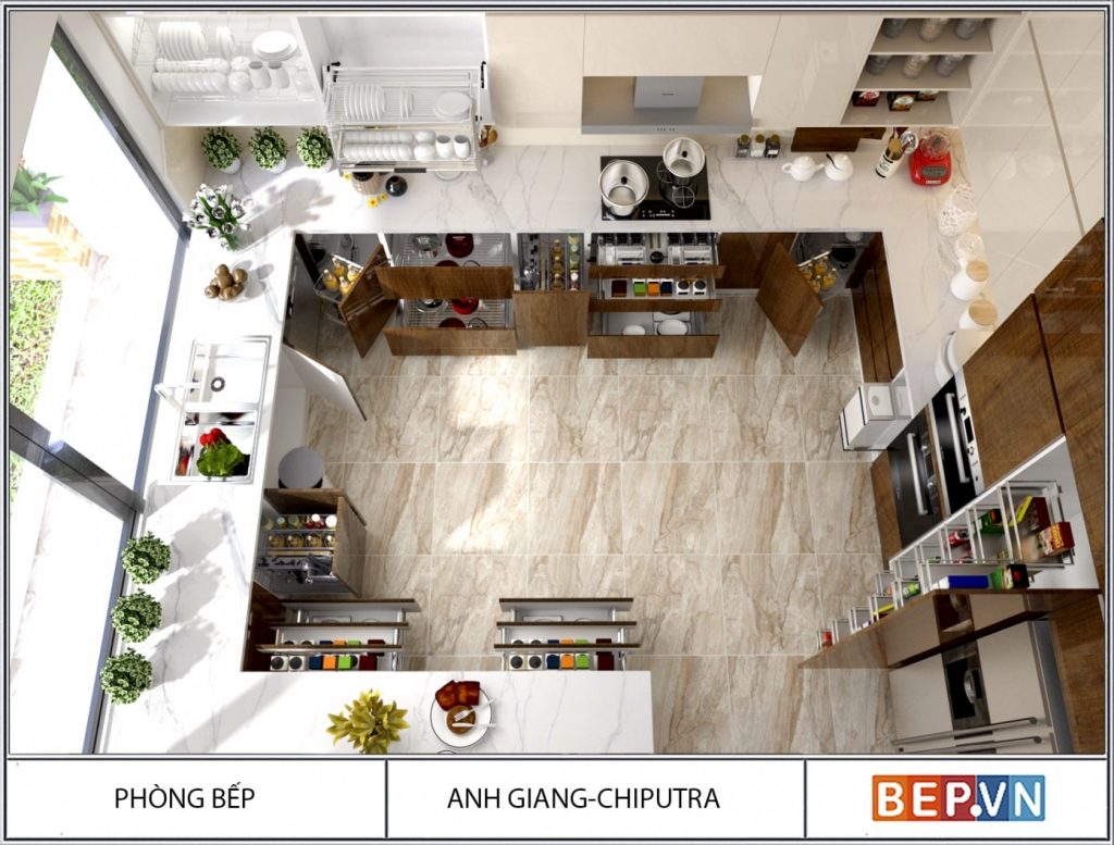 Phụ kiện tủ bếp đẹp