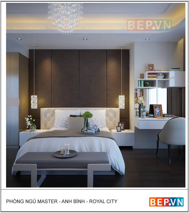Thiết kế phòng ngủ nhà anh bình royal Thiết kế phòng ngủ nhà anh bình royal
