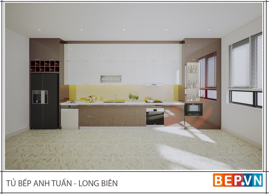 tur bep chu i lon cua nha anh Tuan long bien
