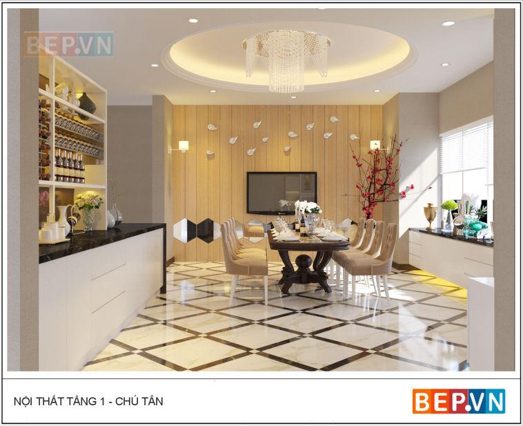 Thiết kế phòng khách nhà chú Tân - vĩnh yên Thiết kế phòng khách nhà chú Tân - vĩnh yên