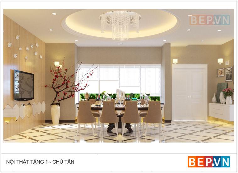 Thiết kế phòng khách nhà chú Tân - vĩnh yên Thiết kế phòng khách nhà chú Tân - vĩnh yên