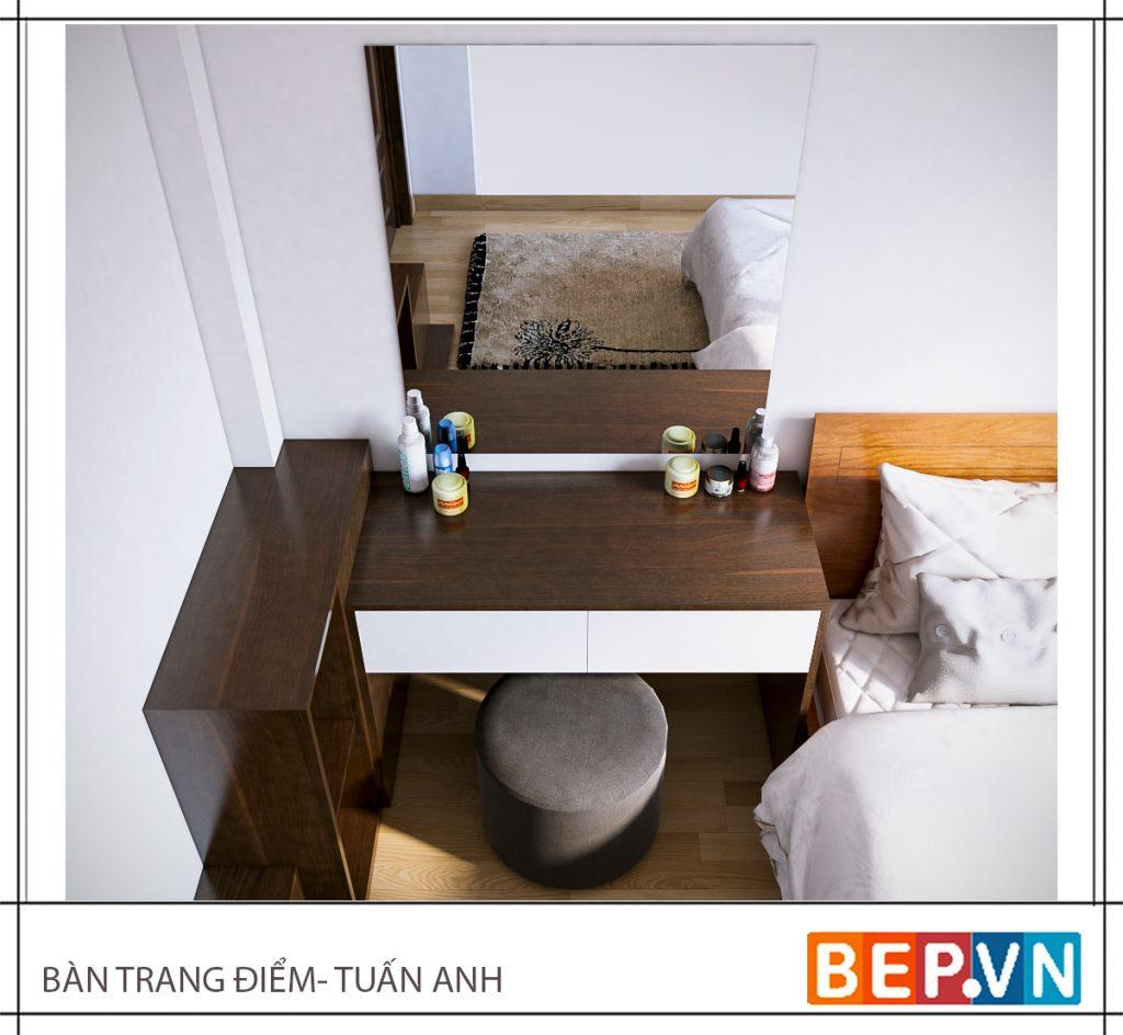 bàn trang điểm cho phòng ngủ