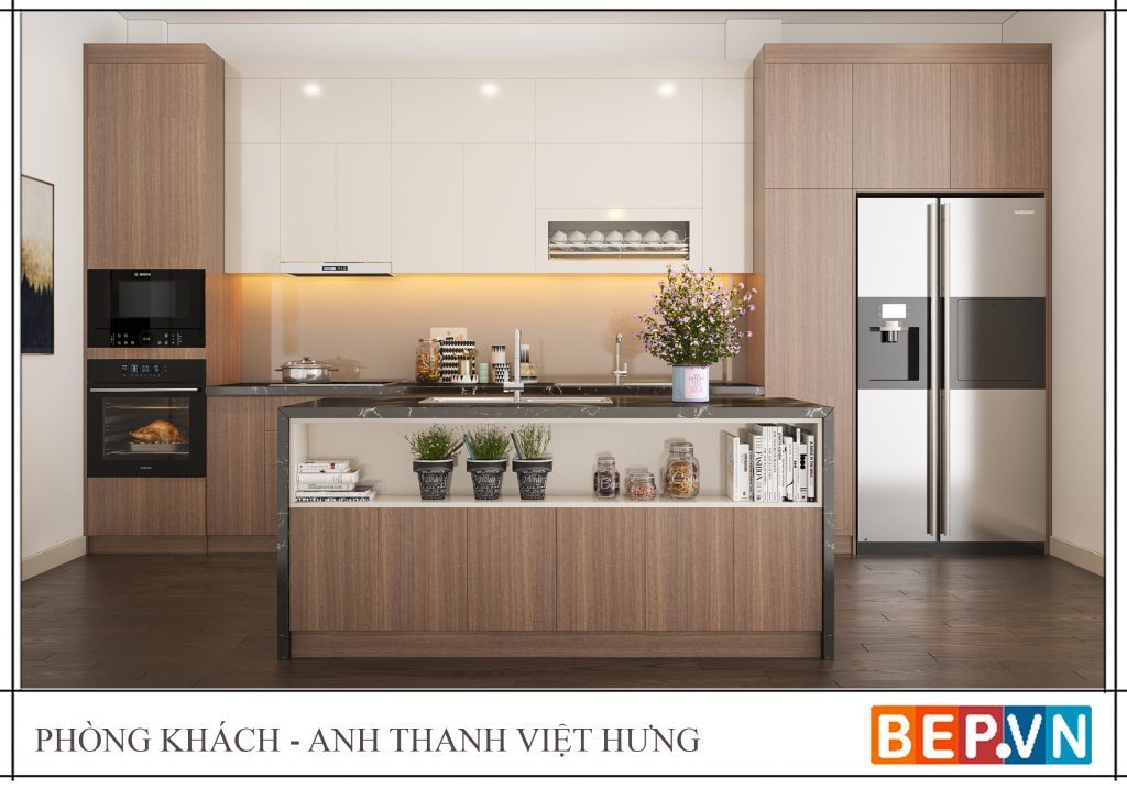 thiet-ke-dao-bep-hien-dai-nhieu-chuc-nang