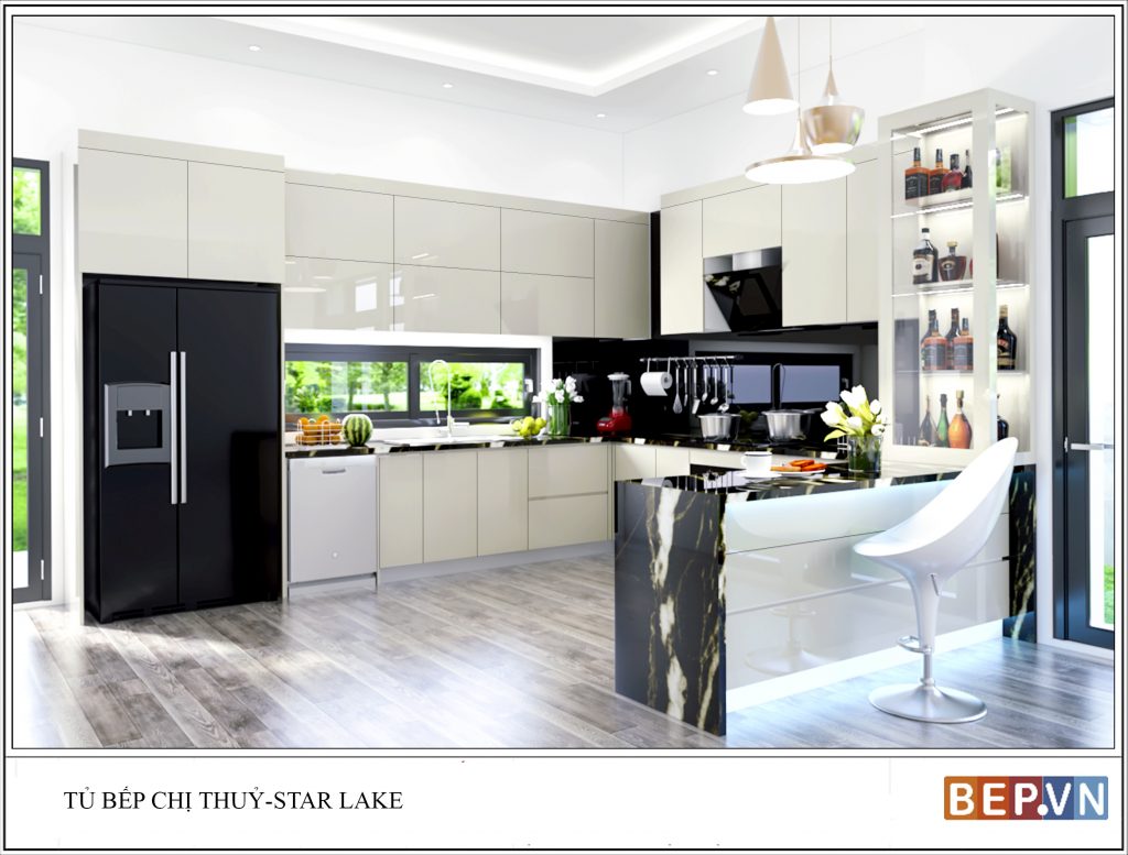Thiết kế đảo bếp đẹp cho nhà hiện đại Thiết kế đảo bếp đẹp cho nhà hiện đại