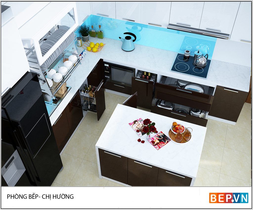 Thiết kế đảo bếp đẹp cho nhà hiện đại Thiết kế đảo bếp đẹp cho nhà hiện đại