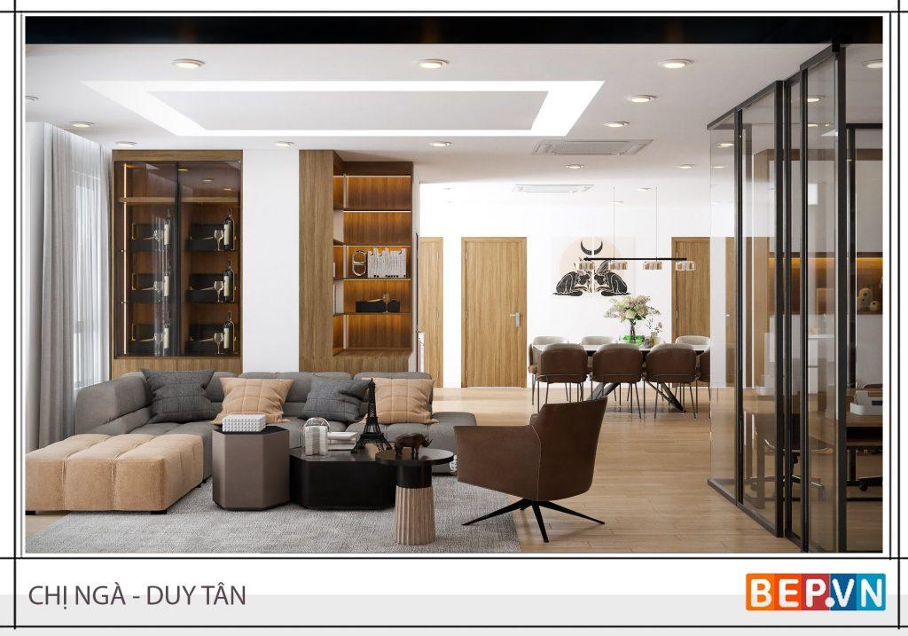 Thiết kế nội thất phòng ngủ chú trọng công thái học
