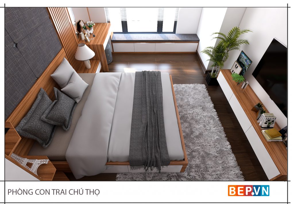 Thiết kế nội thất hiện đại, độc đáo giá đình chú Thọ Thiết kế nội thất hiện đại, độc đáo giá đình chú Thọ