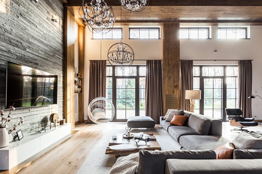 Thiết kế nội thất phong cách rustic