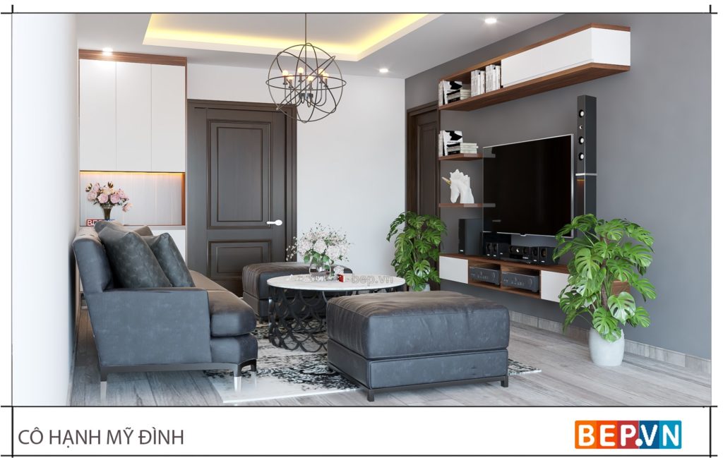 nen lua chon dien tich phong khach phu hop voi khong gian ngoi nha