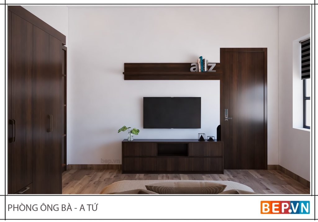 su dung tone mau go van oc cho moc mac va sang trong