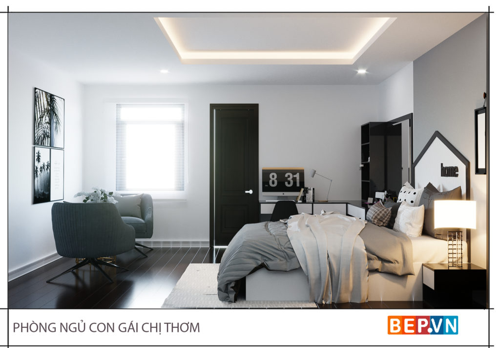 Thêm hai chiếc ghế sofa cho con gái chị Thơm có thêm không gian thư giãn riêng