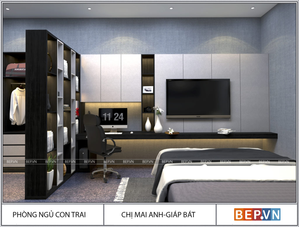 Mẫu thiết kế phòng ngủ hiện đại, độc đáo và sáng tạo cho con 7